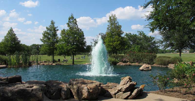 Oyster Creek Park in Sugar Land, TX